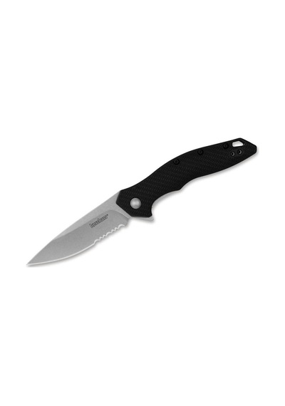 Kershaw Shoreline Serrated Kamp Çakı Siyah