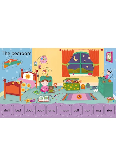 Lift-the-Flap Word Book- Usborne