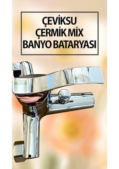 Çermik Mix Model Banyo Bataryası Krom