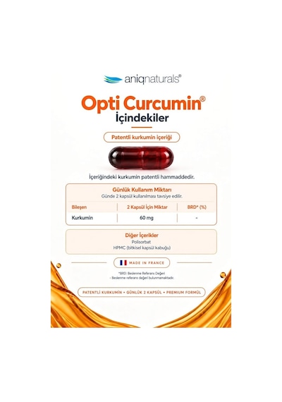 Aniqnaturals Opti-Curcumin® 30 Licaps Aniqnaturals Opti-Curcumin® 30 Licaps