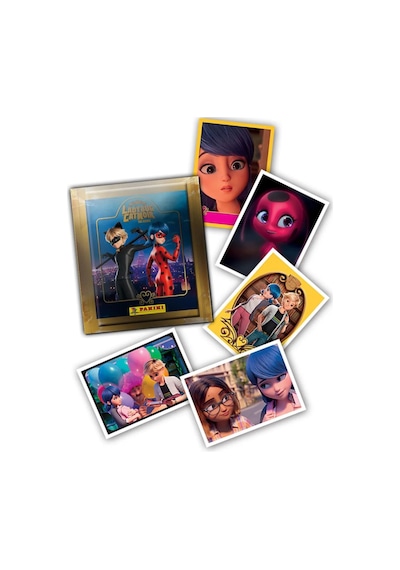 Panini Miraculous Mucize Uğur Böceği Sticker Çıkartma - 4 Paket 20 Adet Sticker