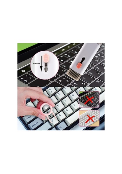 7 In 1 Çok Fonksiyonlu Bilgisayar, Laptop, Klavye, Telefon, Kulaklık Airpod Temizleyici Kit