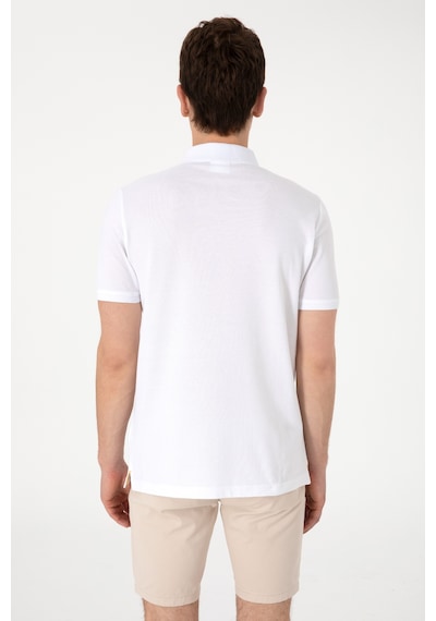 U.S. Polo Assn. Erkek Regular Fit Polo Yaka Turuncu Tişört 50300386-VR202