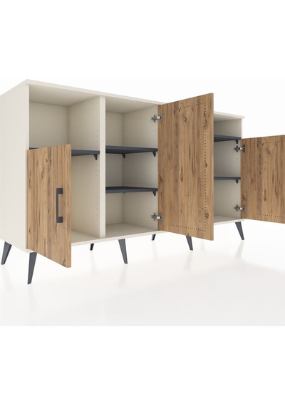 Kronos Konsol 5 Raflı 4 Kapaklı 176x59x99 Aytaşı-çam/antrasit Atlas Çam/antrasıt - Aytası Kronos Konsol 5 Raflı 4 Kapaklı 176x59x99 Aytaşı-çam/antrasit Atlas Çam/antrasıt - Aytası