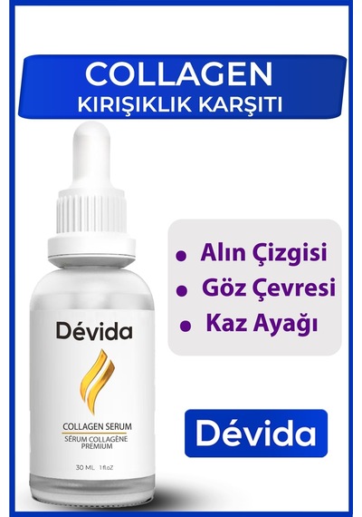 Devida Dolgunlaştırıcı Etkili Göz Çevresi ve Kaz Ayağı İçin Kolajen Vega Series A230 30 ML