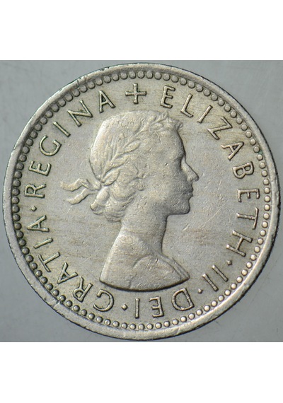 Birleşik Krallık 6 Pence 1962 Kraliçe Iı. Elizabeth 19,5 Mm İngiltere.