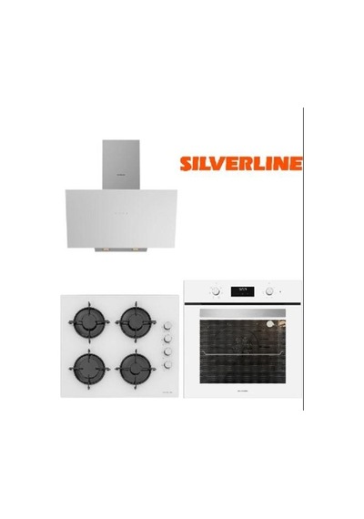 Silverline BO6502W02 - CS5349W01 - 3481 Ankastre Set Beyaz