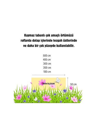 Pvc Küpür Dantel Raf Ve Dolap Örtüsü Runner Krem Kprhp033d Bej