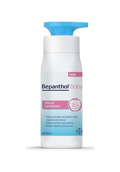 Bepanthol Baby Vücut Şampuanı 400 Ml 8699546340095