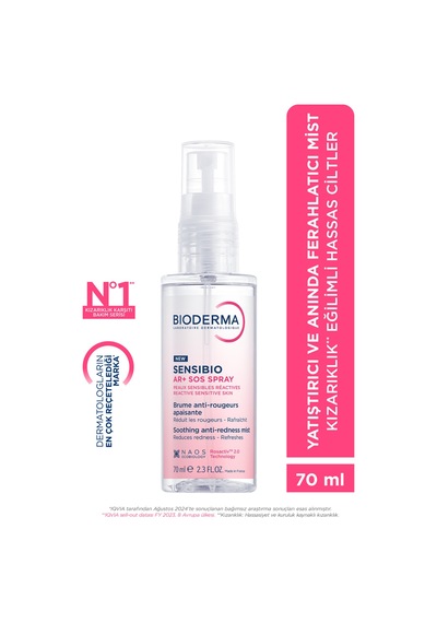 Bioderma Sensibio Ar+ Sos Sprey 70 Ml