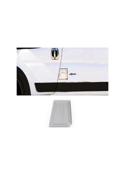 Peugeot Boxer Krom Depo Kapağı 2006-2014 Arası Paslanmaz Çelik