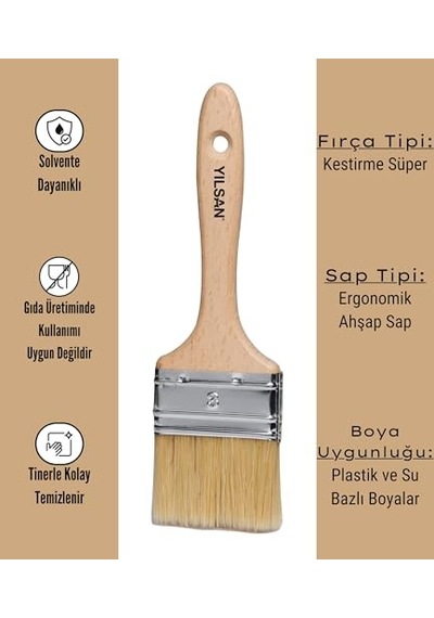 Kıl Fırça 3 2 Mm 3'lü
