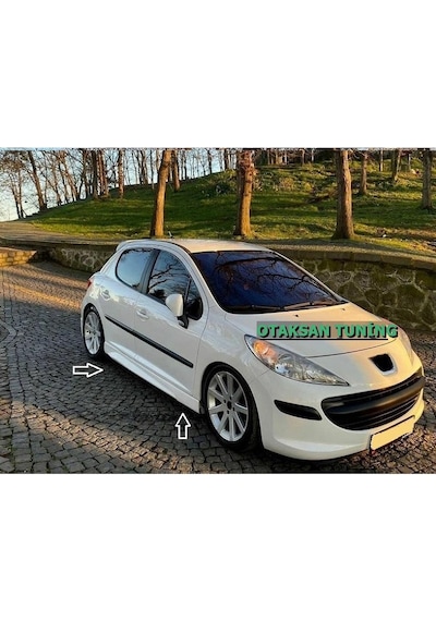 Peugeot 207 Marşpiyel Takımı - Fiberglass