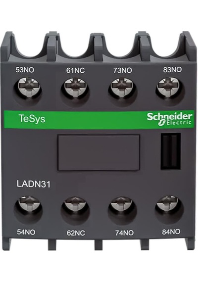 Schneider TeSys 3NA + 1NK Yardımcı Kontak Bloğu / LADN31