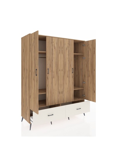Kronos Gardrop 6 Raflı 2 Çekmeceli 2 Askılı 176x59x221 Çam-çam/aytaşı Çam/aytaşı Kronos Gardrop 6 Raflı 2 Çekmeceli 2 Askılı 176x59x221 Çam-çam/aytaşı Çam/aytaşı