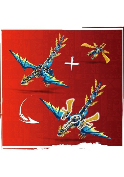 LEGO® Ninjago 71796 Element Ejderhası İmparatoriçe Robotuna Karşı 1038 Parça