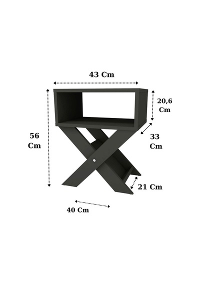 Enda Home X Çalışma Odası Seti Çalışma Masası Kitaplık Komodin Çalışma Masası Kitaplık Seti