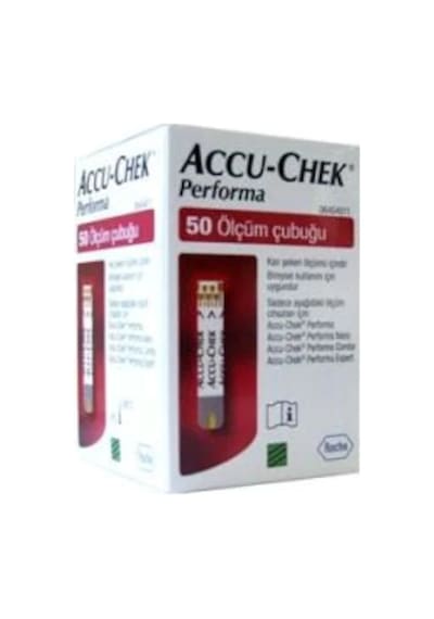 Accu-Chek Performa Nano Strip Şeker Ölçüm Çubuğu 50'li
