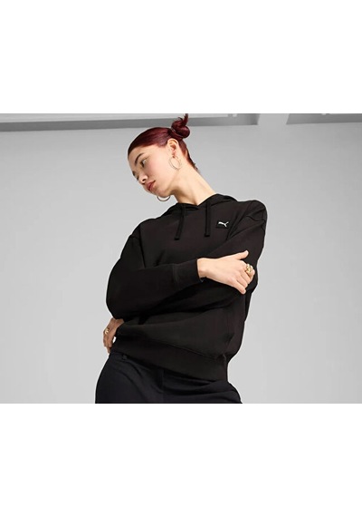 Puma Ess Elevated Comforthoodietr Kadın Günlük Sweatshirts 69090101 Renkli renkli