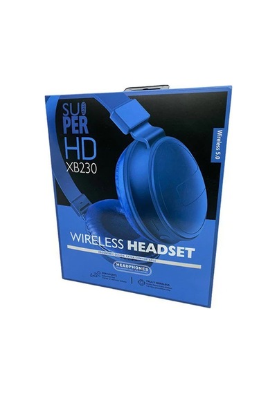 Ally 230 Bluetooth 5.0 Kulaklık Kulak Üstü Bluetooth Kulaklık- 5775 Renk: Mavi