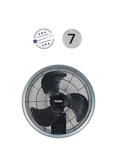 Raks Wfr20 Power 130w Sanayi Tipi Duvar Vantilatör Raks Wfr20 Power 130w Sanayi Tipi Duvar Vantilatör