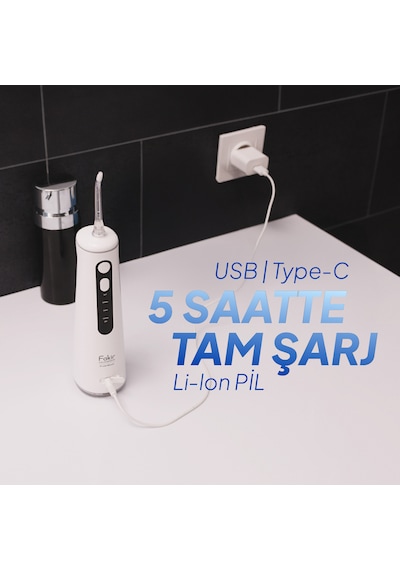 Probiwash Ağız Duşu Taşınabilir,şarjlı Diş Teli-ortodonti Ağız D