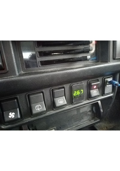 Eski Lada Ваз İçin Multitronics Ux-7 Trip Bilgisayar Paneli