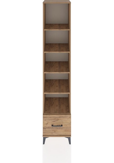 Hyperion Dolap 5 Raflı Tek Çekmeceli 44x44x221 Çam-çam Atlas Çam