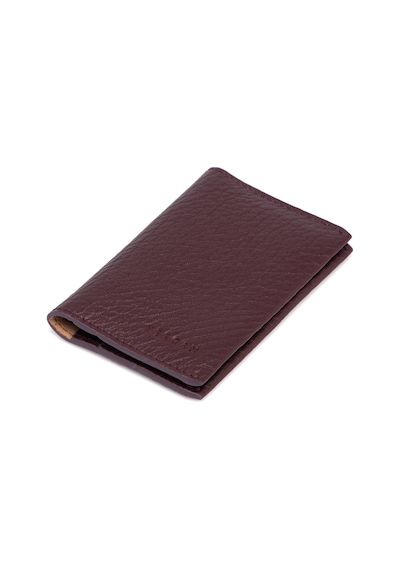 Tergan Mor Unisex Deri Kredi Kartlık 00266C48