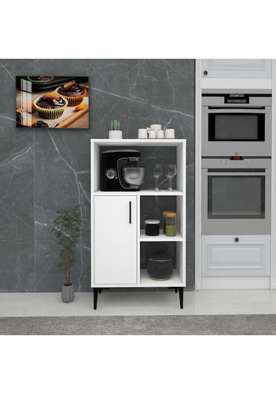 Arnetti Mutfak Banyo Dolabı Sanimas Çok Amaçlı Dolap, Beyaz