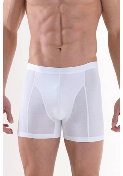 Blackspade Aura Organik Extra Konfor Erkek Boxer - Beyaz