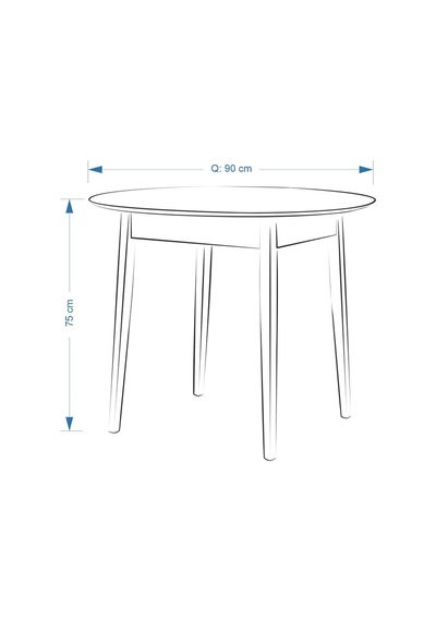 Vilinze Eames Sandalye Avanos Yuvarlak Ahşap Mutfak Masası Takımı - 90x90 Cm Natürel Vilinze Eames Sandalye Avanos Yuvarlak Ahşap Mutfak Masası Takımı - 90x90 Cm Natürel