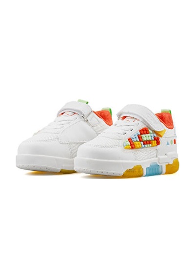 Cool Kids Legos Bebe Beyaz Unisex Çocuk Günlük Ayakkabı Legos-bebe-beyaz Beyaz Beyaz