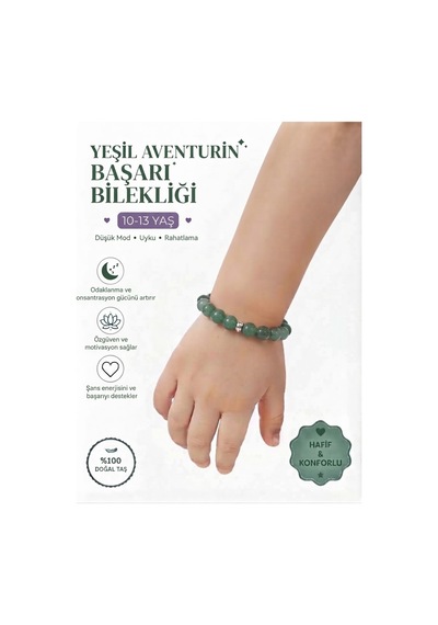 Yeşil Aventurin Doğal Taş Çocuk Başarı Ve Odaklanma Bilekliği - 10-13 Yaş Şans Ve Motivasyon Yeşil Yeşil Yeşil Aventurin Doğal Taş Çocuk Başarı Ve Odaklanma Bilekliği - 10-13 Yaş Şans Ve Motivasyon Yeşil Yeşil
