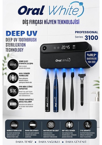 Professional Series 3100 Şarjlı Uv Sterilizasyon Cihazı