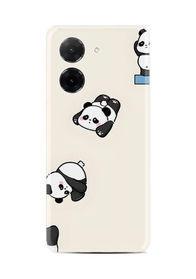 Xiaomi Redmi A5 Kılıf Limited Resimli Suya Düşen Panda 230