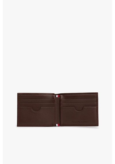 Tommy Hilfiger Erkek Flag Mini Cüzdan - Kahverengi Renkli