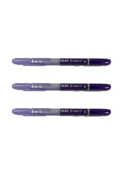 My Color 2 Duo Çift Uçlu Lavanta 0.3/0.7 21072118 3'lü