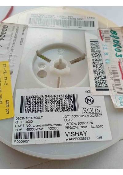 150pf 603 Smd Seramik 700 Adet