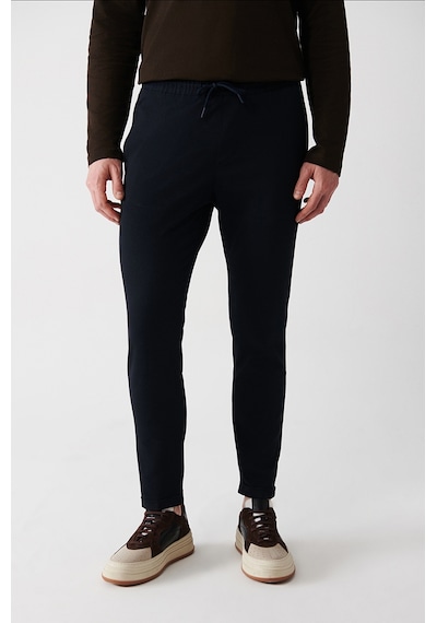 Avva Relaxed Fit Jogger Erkek Pantolon Lacivert E003000 Lacivert