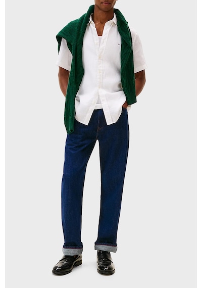 Tommy Hilfiger % 100 Keten Regular Fit Kısa Kollu Gömlek Erkek Gömlek Mw0mw41531 Ybr Beyaz Tommy Hilfiger % 100 Keten Regular Fit Kısa Kollu Gömlek Erkek Gömlek Mw0mw41531 Ybr Beyaz