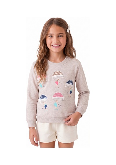 Onloox Kız Çocuk Bej Melanj Kız Çocuk Bej Melanj Pamuklu Bisiklet Yaka İki İplik Şemsiyeli Güpür Baskılı Sweatshirt 1.5-5 Yaş Onloox Kız Çocuk Bej Melanj Kız Çocuk Bej Melanj Pamuklu Bisiklet Yaka İki İplik Şemsiyeli Güpür Baskılı Sweatshirt 1.5-5 Yaş
