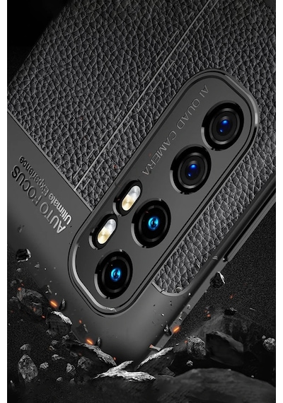 Cosmotex Newface Xiaomi Mi Note 10 Lite Kılıf Auto Focus Kapak - Kırmızı