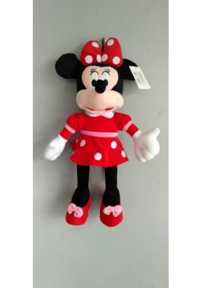 Minnie Mouse Peluş Oyuncak 50 Cm Kırmızı