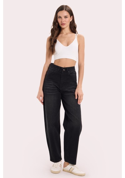 Tudors Kadın Slim Fit Dar Kesim Çapraz Bağlamalı Askılı V Yaka Ekru Crop -51181