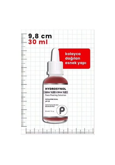 Tr Hydrosynol Ton Eşitleyici Aha%20 Bha%2 Peeling Serum 30 Ml