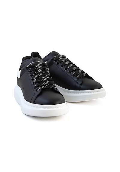 Alexander Mcqueen Erkek Spor & Sneaker Ayakkabı 553680 Black-white