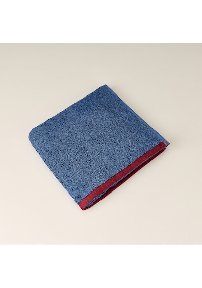 Soft Flat Yüz Havlusu - Lacivert - 50x90 Cm Çok Renkli