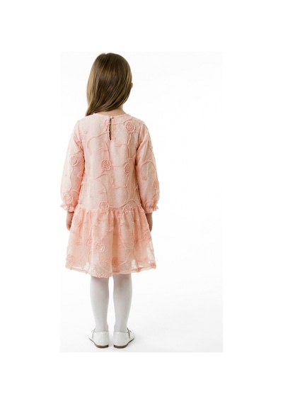 Xo Kids Kız Çocuk Elbise 5-9 Yaş 36171 Pudra