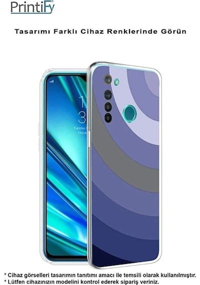 Realme 11 Pro Plusile Uyumlu Renk Cümbüşü 4 Baskılı Kamera Korumalı Şeffaf Kılıf